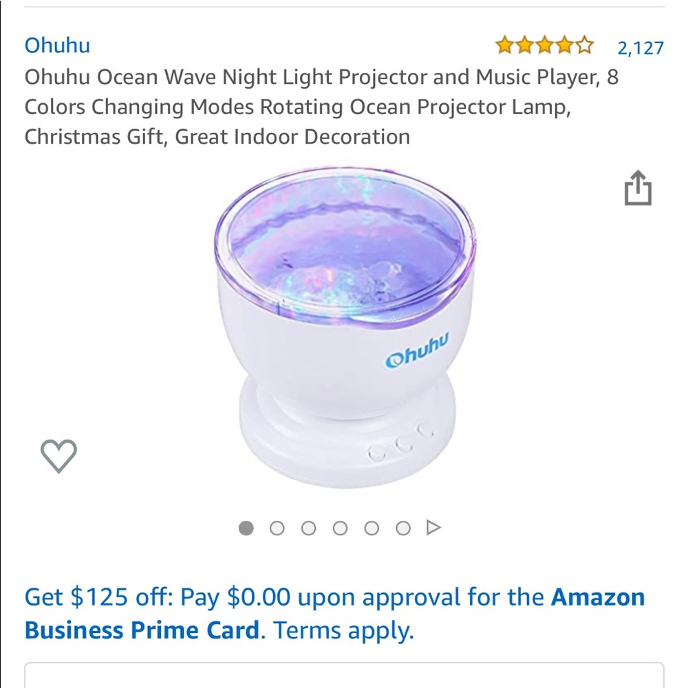 Wave Night Light Projector Multicolored - Picture 15 of 15